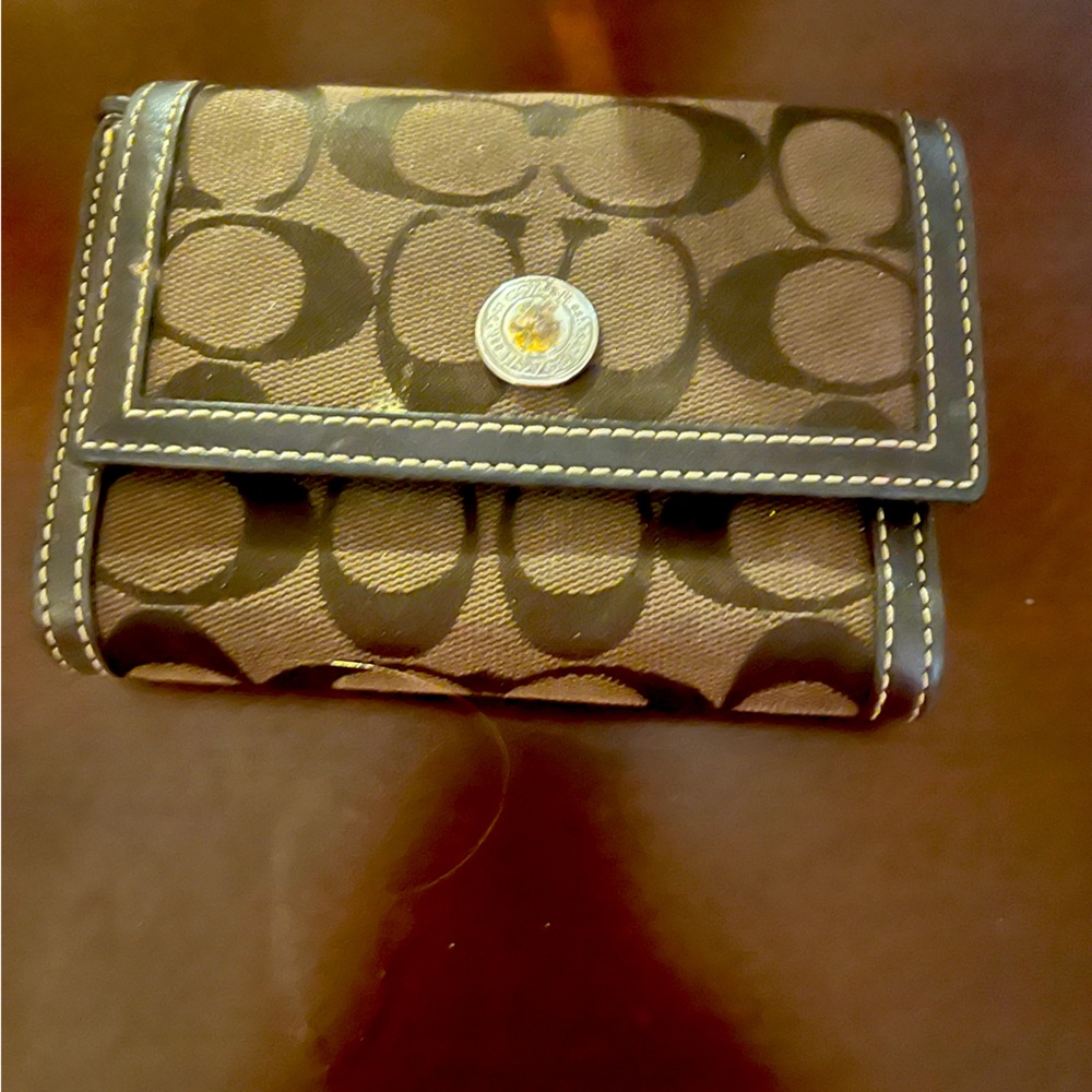 Coach Brown Wallet